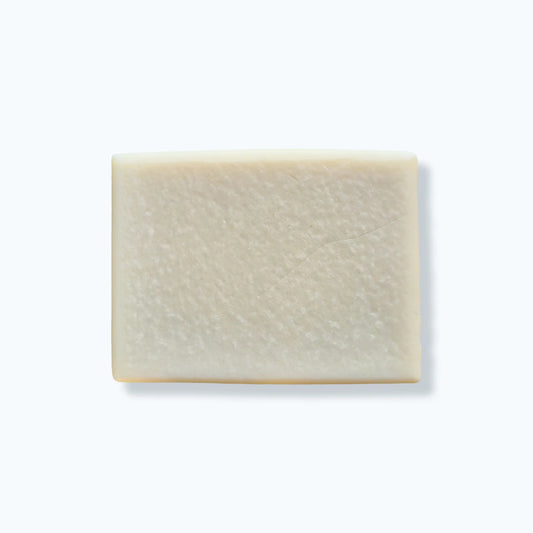 Bar of soap on a white background