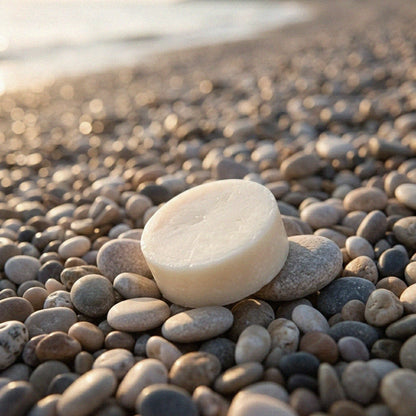 Bare Rock Solid Conditioner Bar Fragrance-Free for Sensitive Scalp Whitewater Soap Pebbles