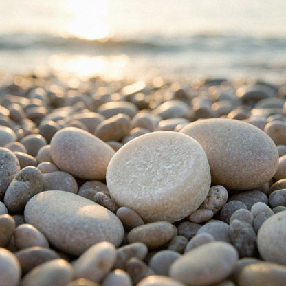 Bare Rock Solid Shampoo Bar Fragrance-Free for Sensitive Scalp Whitewater Pebbles