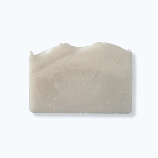 Bar of soap on a white background
