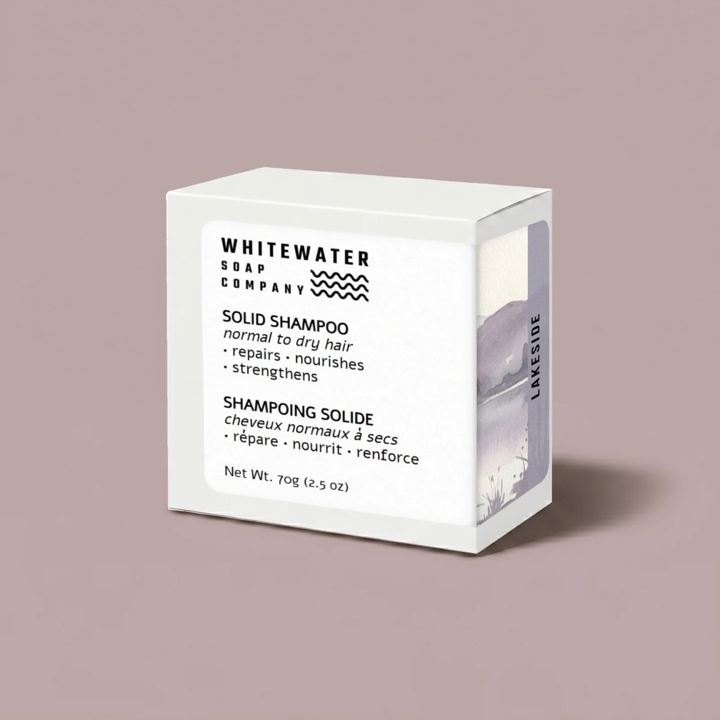 Hydrating Solid Shampoo Bar for Normal to Dry Hair