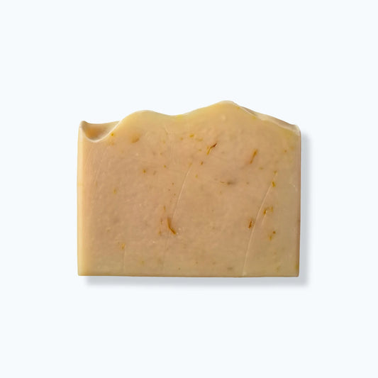 Orange soap bar lemongrass with calendula petals