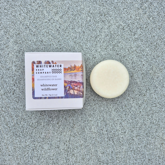 WHITEWATER WILDFLOWER shampoo bar