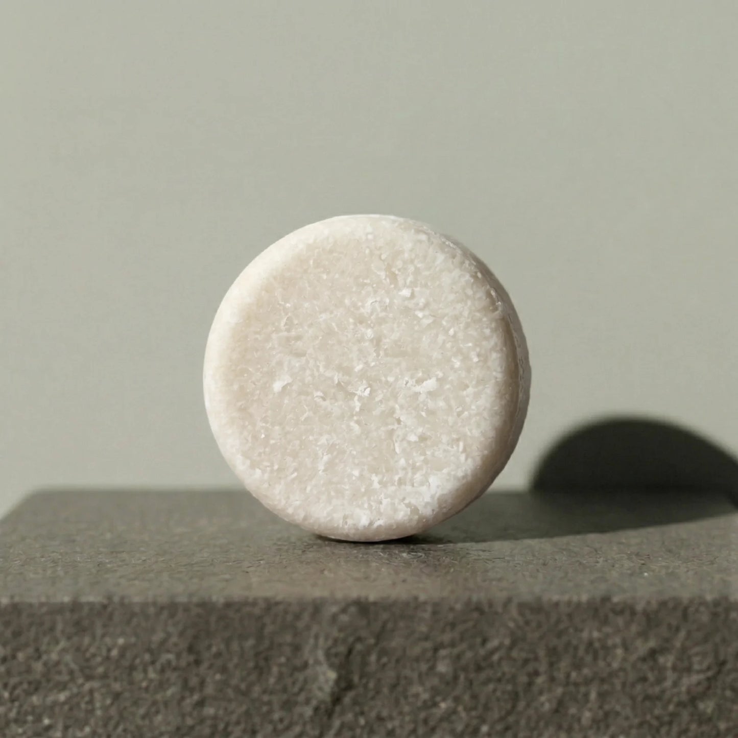 Soothing solid shampoo bar for sensitive scalp or scent sensitivity