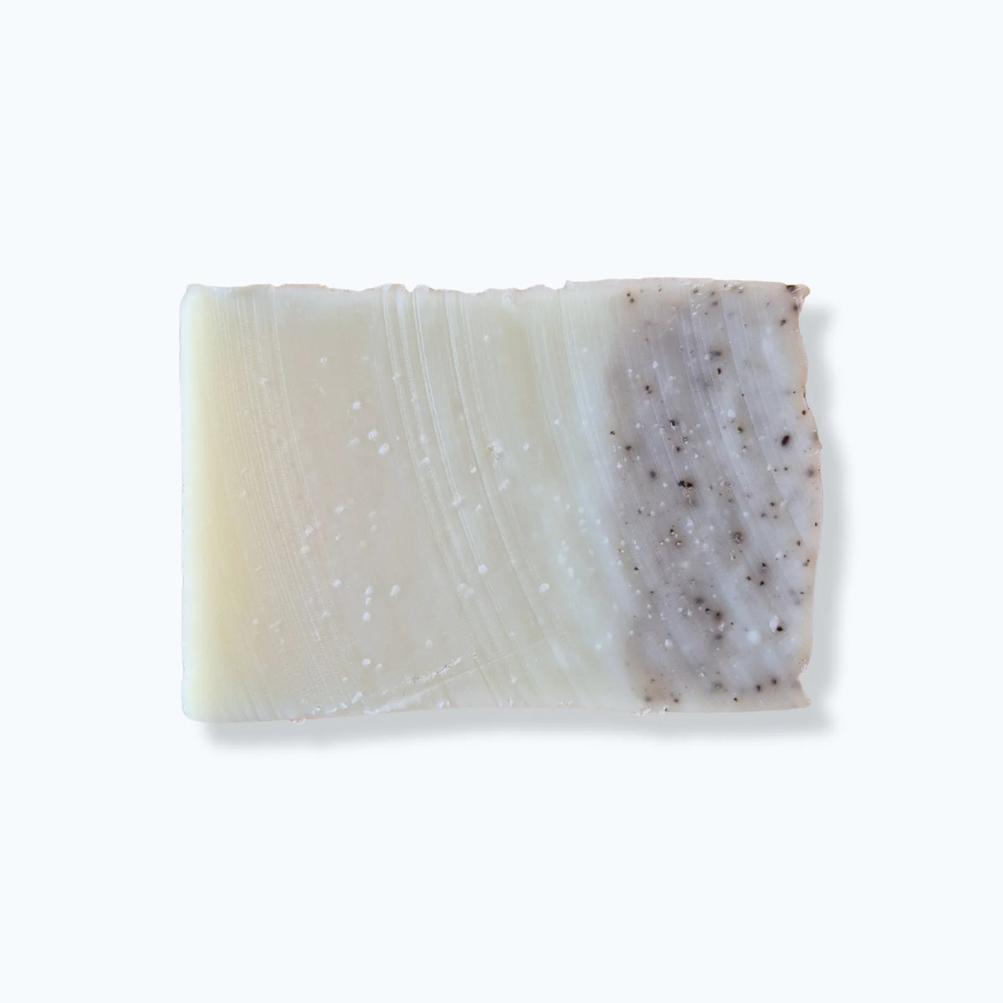 Bar of soap on a white background